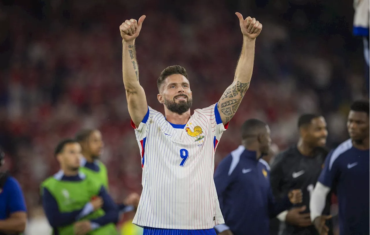 Equipe de France : Olivier Giroud fait ses adieux aux bleus