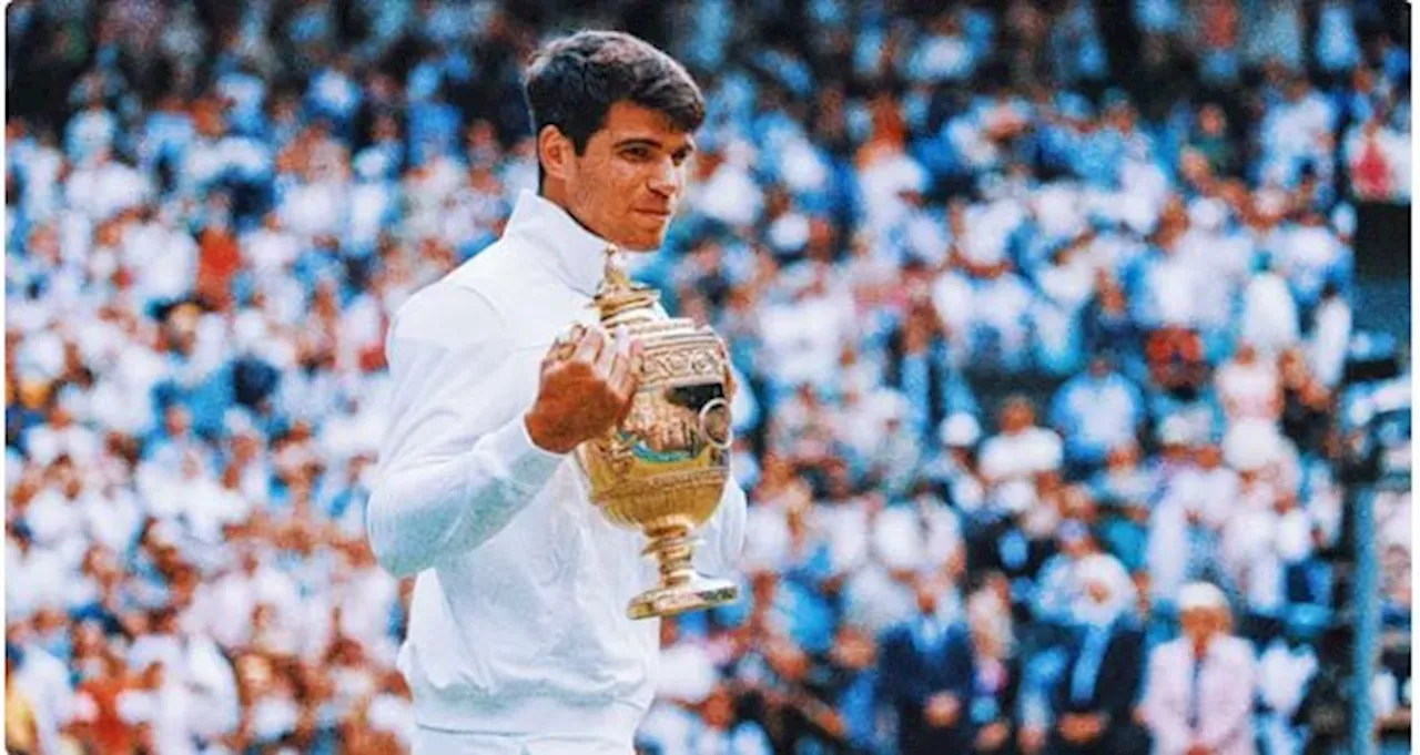 Spain’s Carlos Alcaraz wins Tennis grand slam Wimbledon tournament 2024