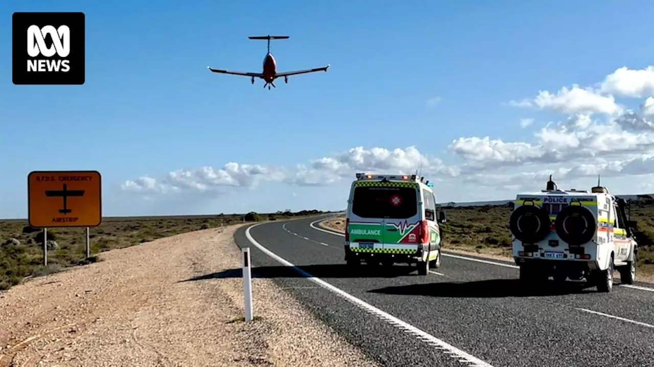 Royal Flying Doctor Service performs two Eyre Highway landings on Nullarbor