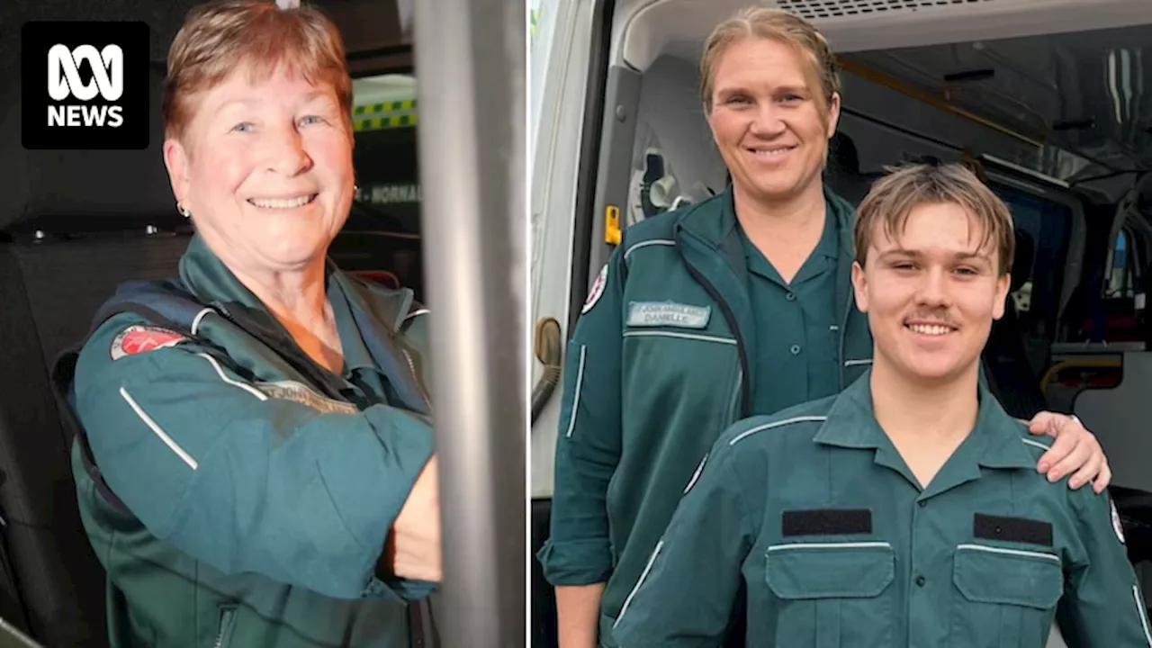 Three generations of Kathy Broadbent's family volunteer for WA country ambulance service as more help needed