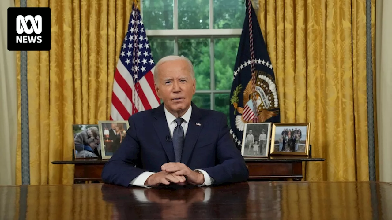 US President Joe Biden calls for unity in national address after Donald Trump assassination attempt