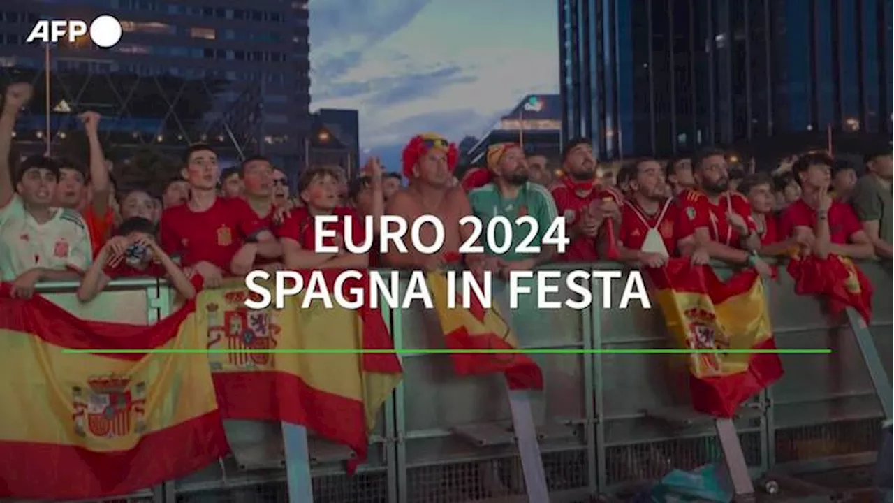 Euro 2024, Spagna in festa per il quarto titolo