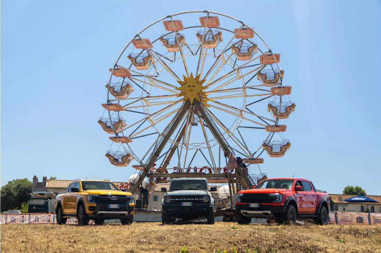 Ford a Santa Severa tra surf ed off-road