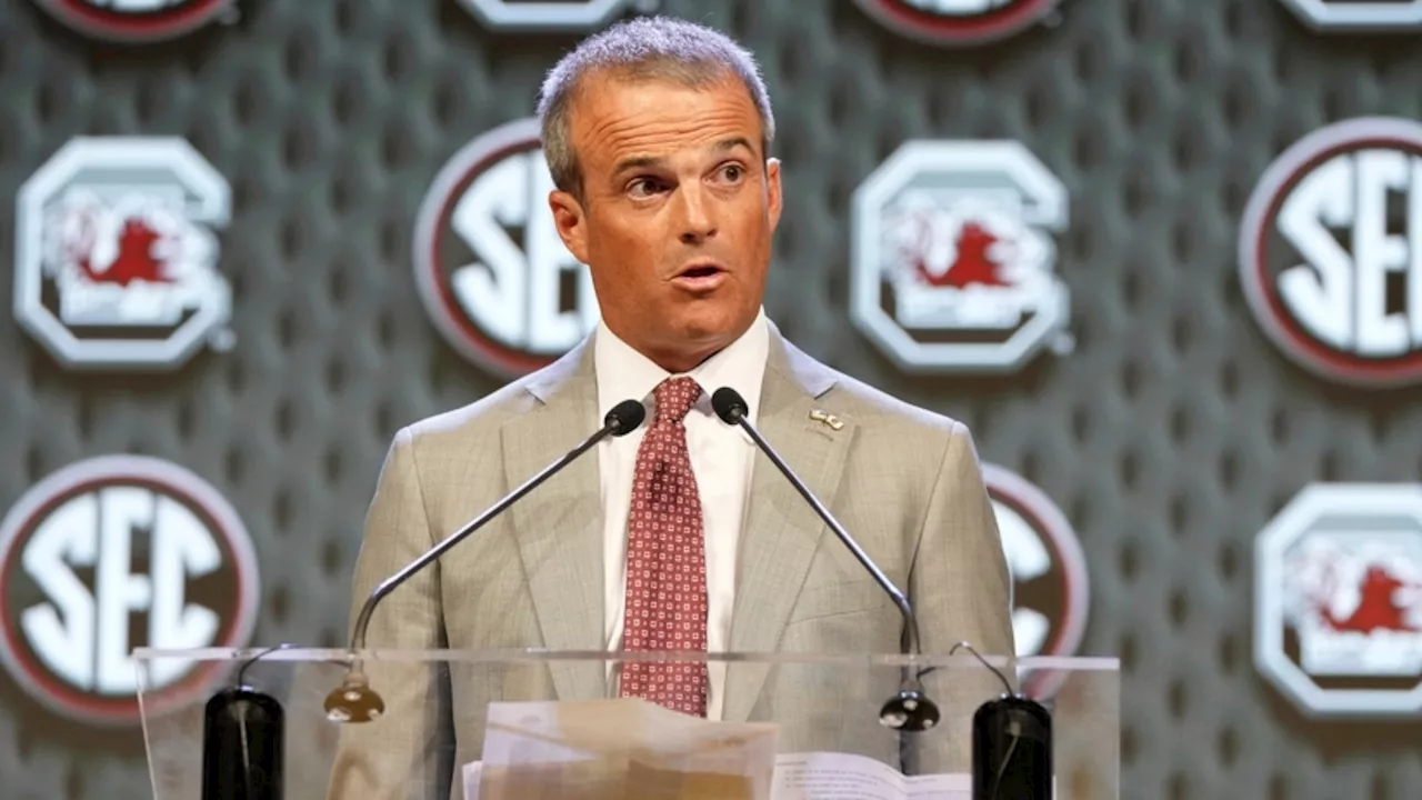 Everything South Carolina’s Shane Beamer said at the podium during SEC Media Days