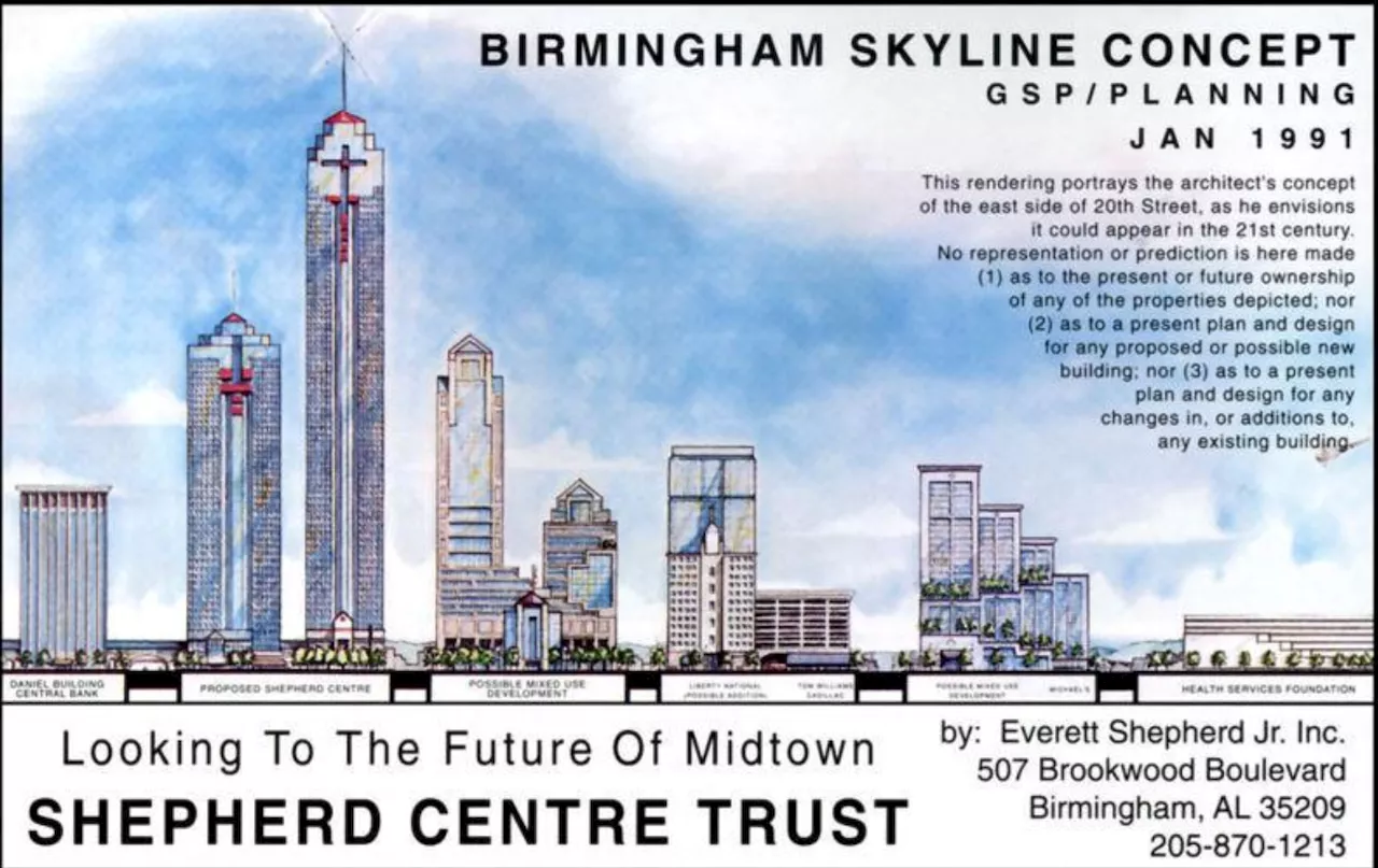 What Birmingham’s skyline would look today if a $200 million, 1980s project had come to pass