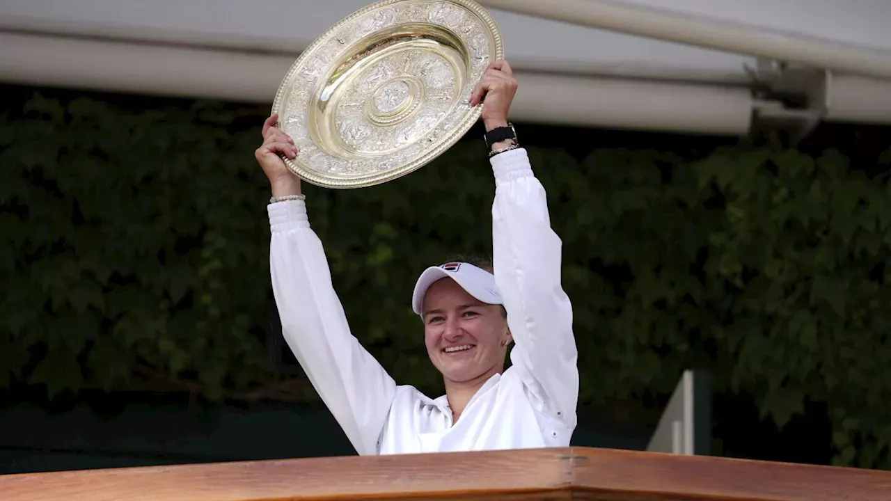 Barbora Krejcikova: Wimbledon Champion Barbora Krejcikova Returns To ...