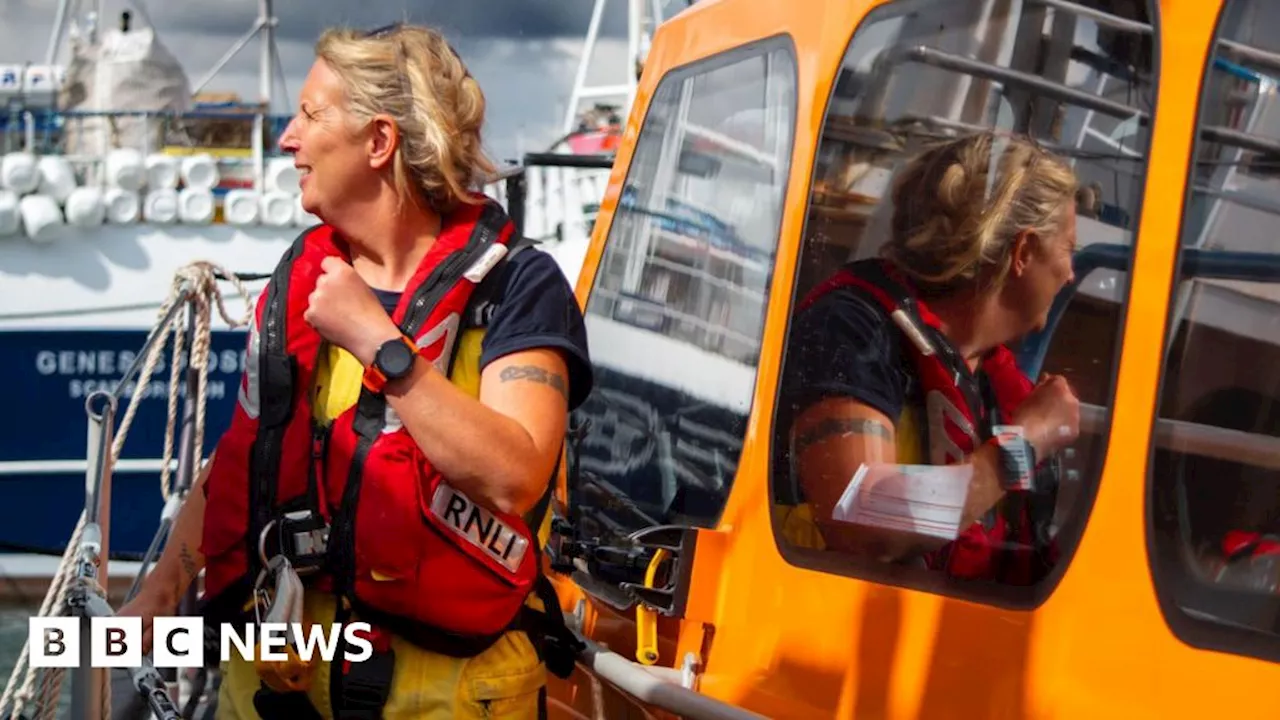 Sarah Berrey becomes Bridlington RNLI first female lifeboat helm