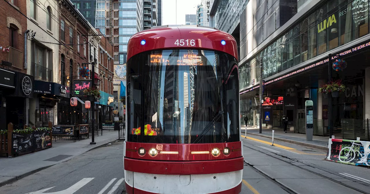 We raced to see if walking is faster than taking the TTC King streetcar in Toronto