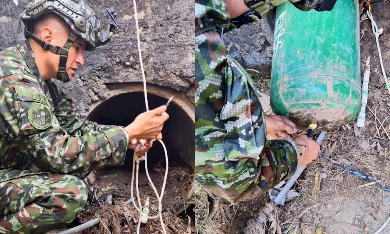 Ejército frustró ataque terrorista de las disidencias de las Farc en Piendamó, Cauca