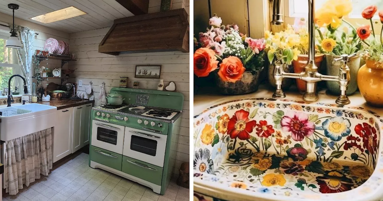 80 Homeowners Show Off Their Beloved Vintage Kitchens In Stunning Photos