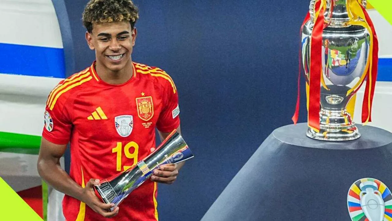 Lamine Yamal: Spain Sensation Wins Young Player Award at Euro 2024 After Smashing Pele’s Record