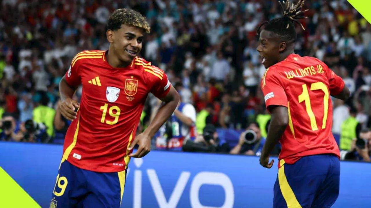 Nico Williams, Lamine Yamal Lead Locker Room Celebration After Spain Win Euro 2024