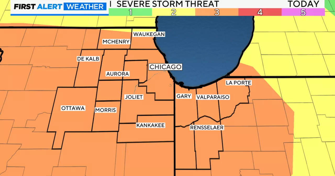 Heat advisory in Chicago with severe storms Monday night