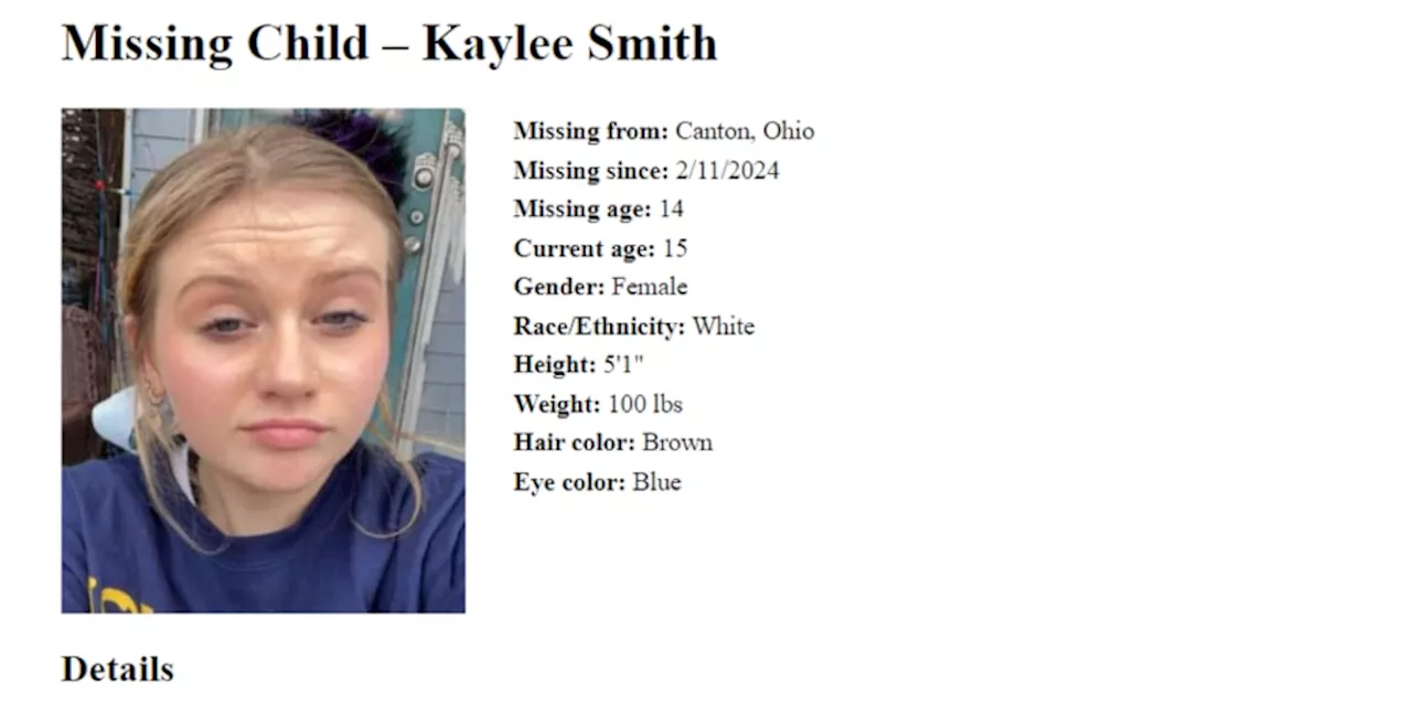 The Missing: Where is Kaylee Smith? U.S. Marshals suspect someone is helping 15-year-old hide