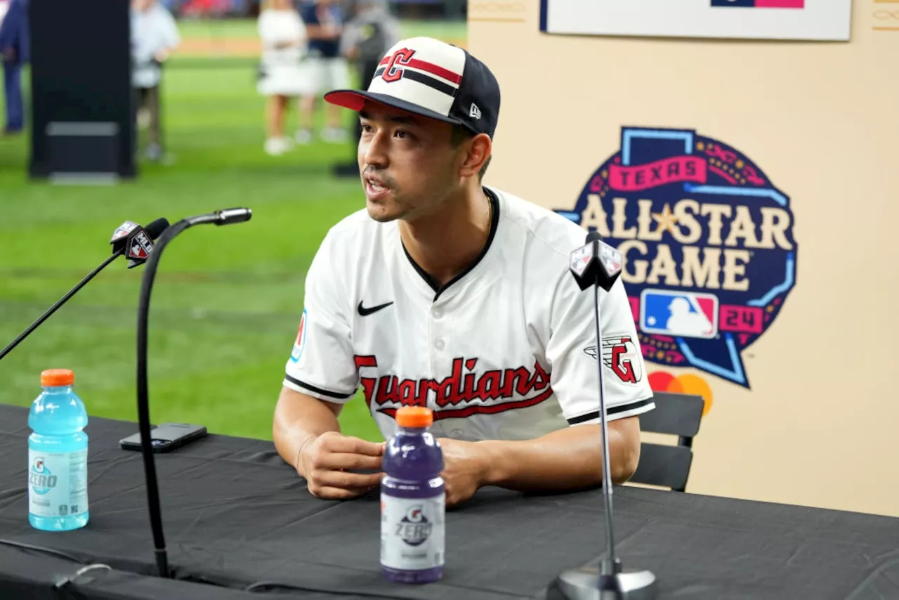 Guardians’ Steven Kwan learned he’d bat leadoff in All-Star Game from his parents’ group chat