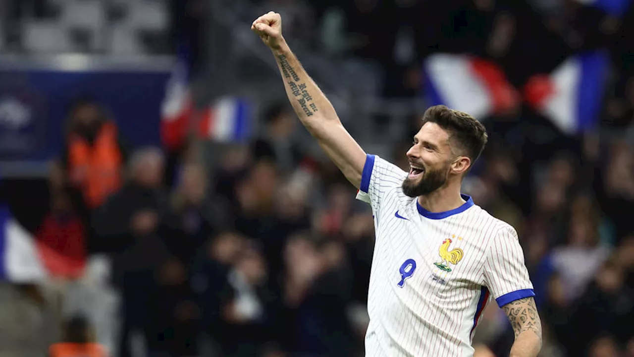 «Le moment tant redouté est arrivé» : Olivier Giroud officialise sa retraite internationale avec l'équipe de France