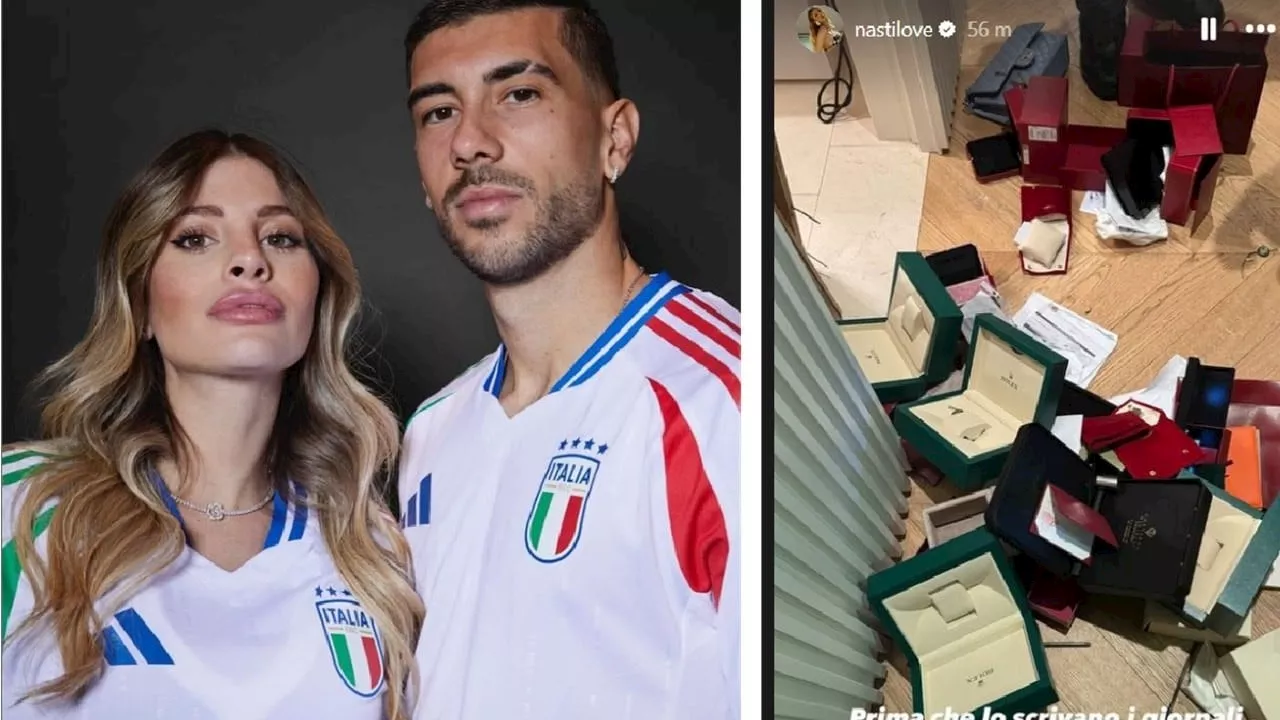 Chiara Nasti e Mattia Zaccagni: svaligiata (di nuovo) la casa: 'Pezzi di m****'