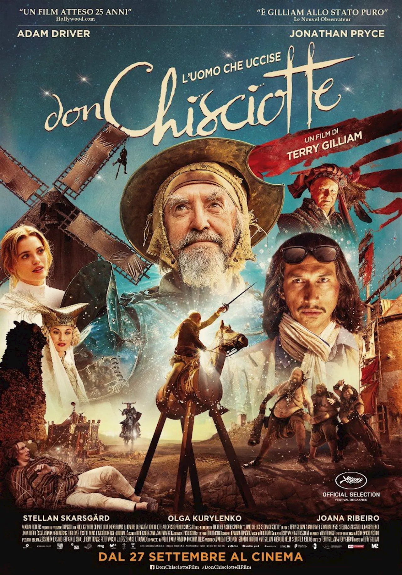 L'uomo che uccise Don Chisciotte - Film (2018)