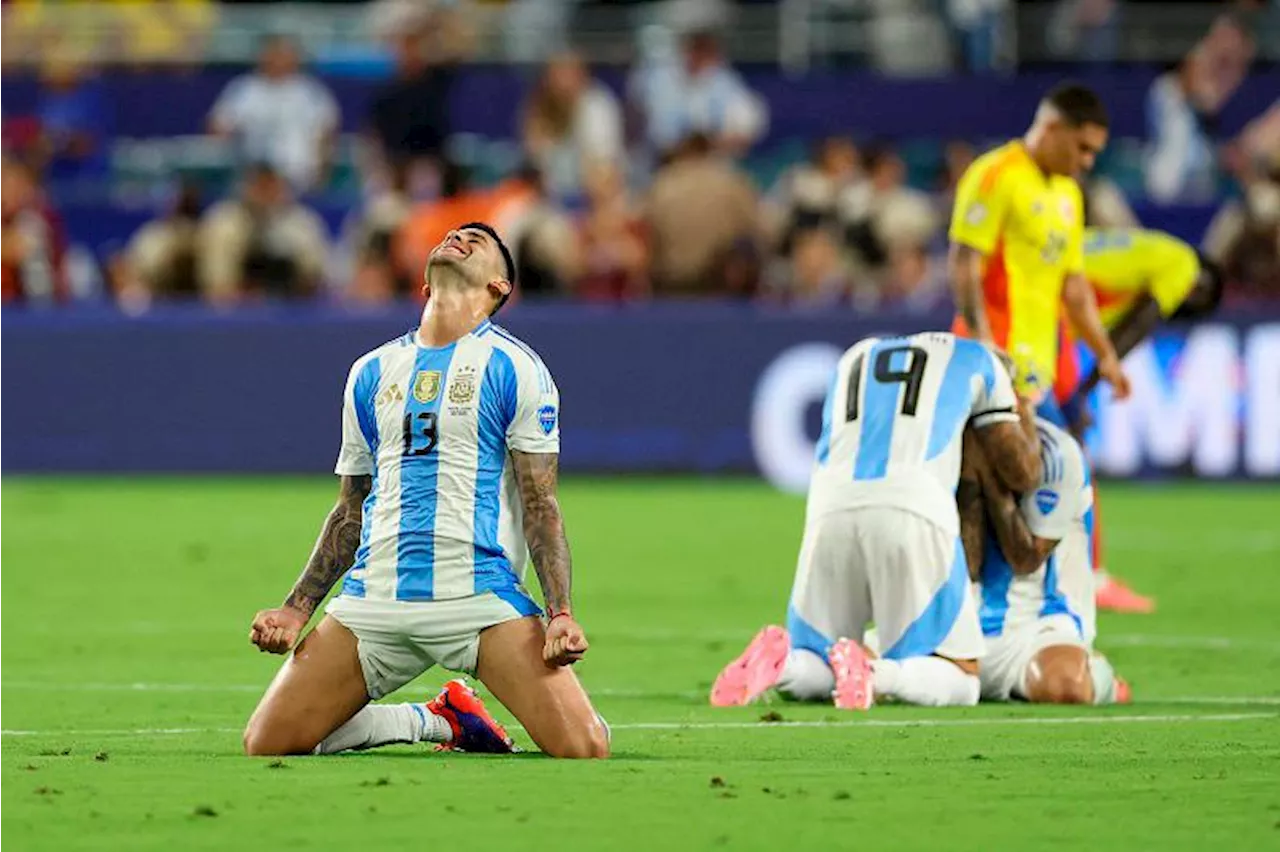 Sport Argentina defeat Colombia 1-0 to win record 16th Copa America