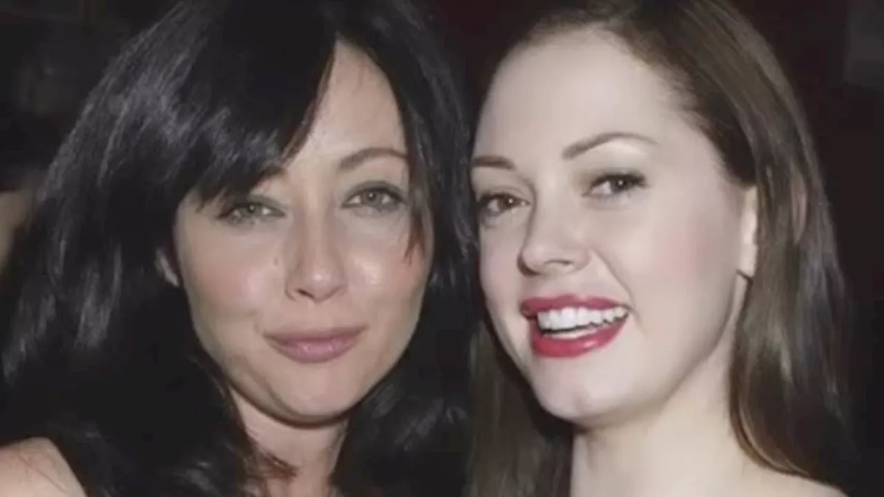 Rose McGowan says she 'can't stop crying' after Charmed 'sister' Shannen Doherty died at 53...