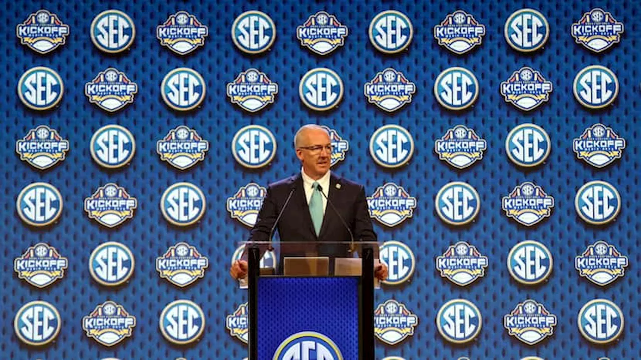 SEC Commissioner Greg Sankey shuts down questions about expansion