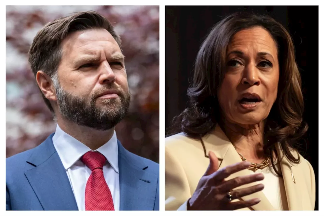 Kamala Harris challenges Vance to debate in congratulatory voicemail message