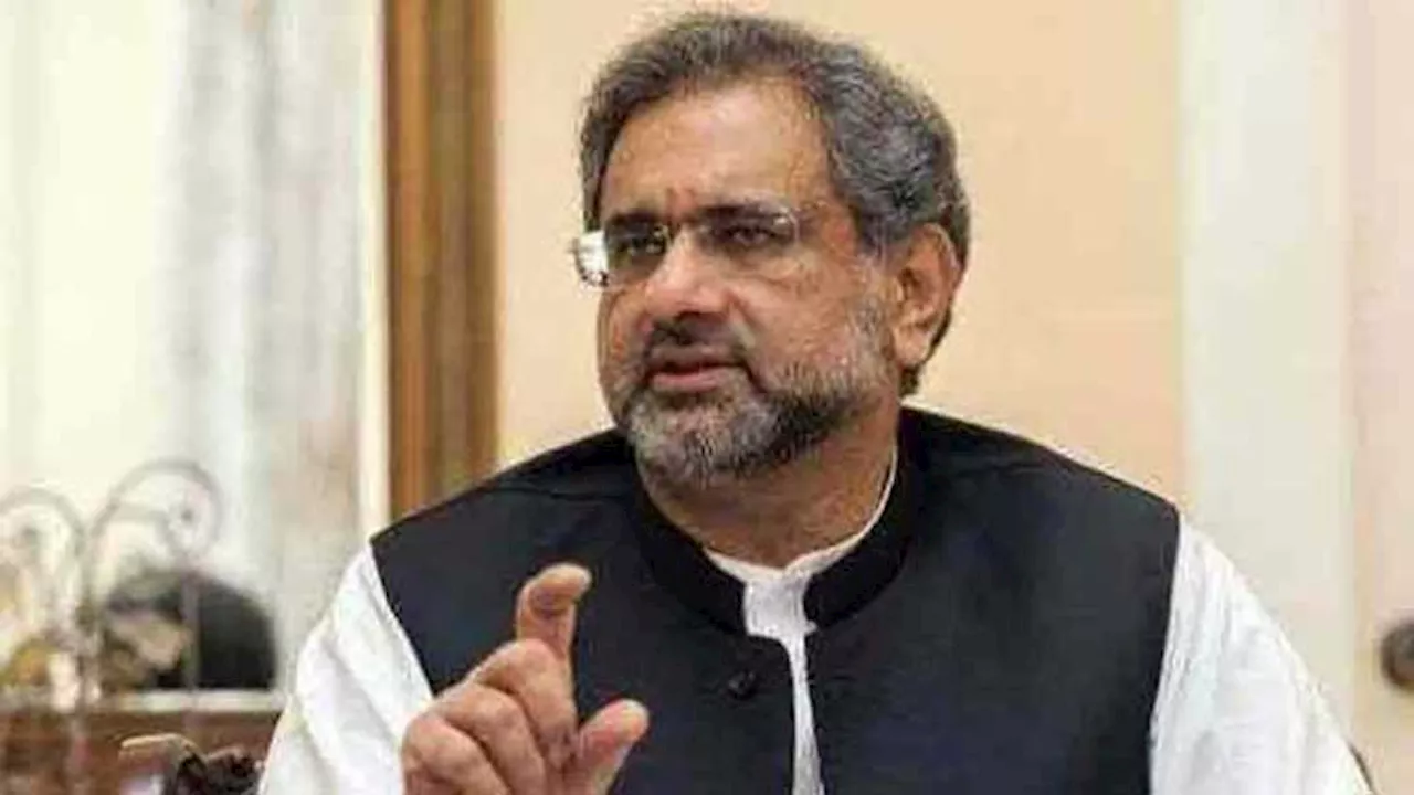 Shahid Khaqan Abbasi warns govt against dividing country