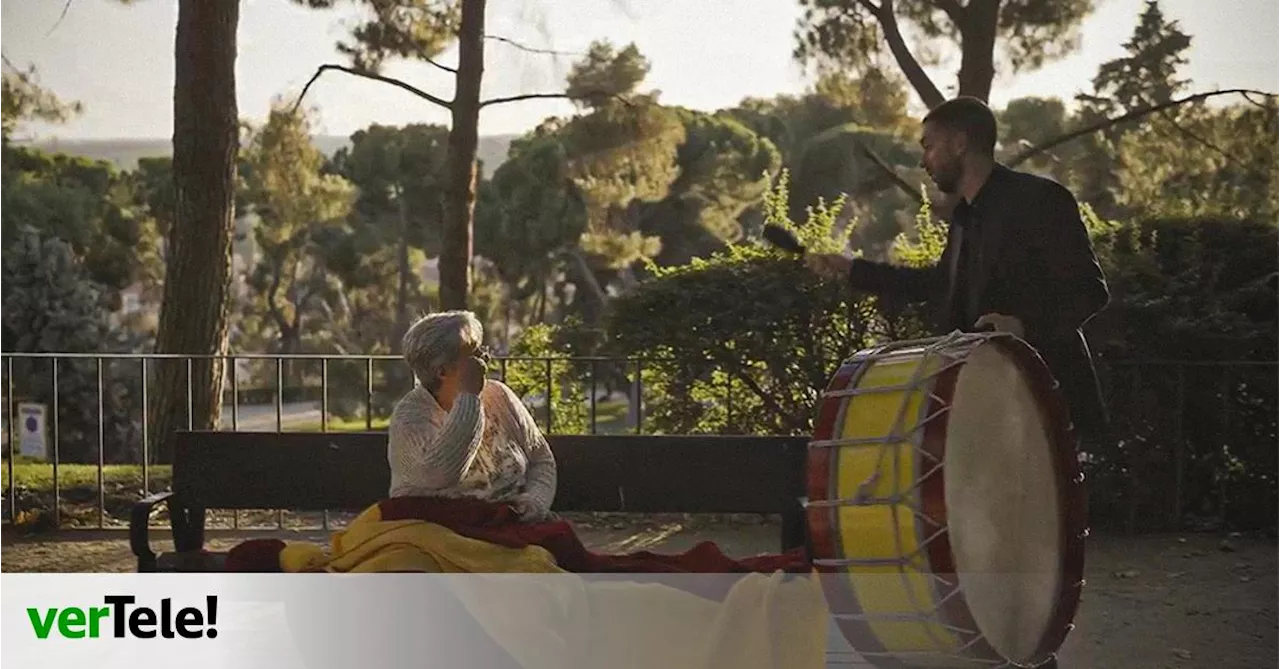 Broncano hace su primera aparición en TVE, con bombo incluido, en la final de la Eurocopa: '¡Señora, que me voy a La 1!'