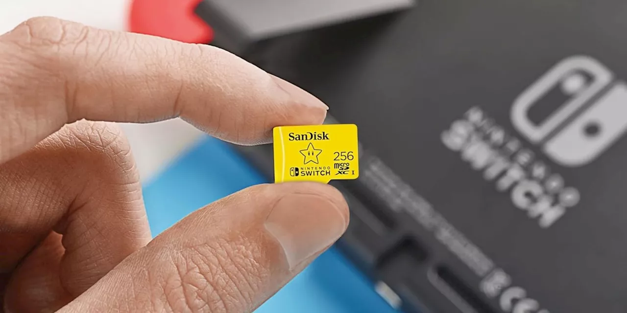 Amazon dégaine une remise fracassante sur cette carte microSD SanDisk parfaite pour votre Nintendo Switch