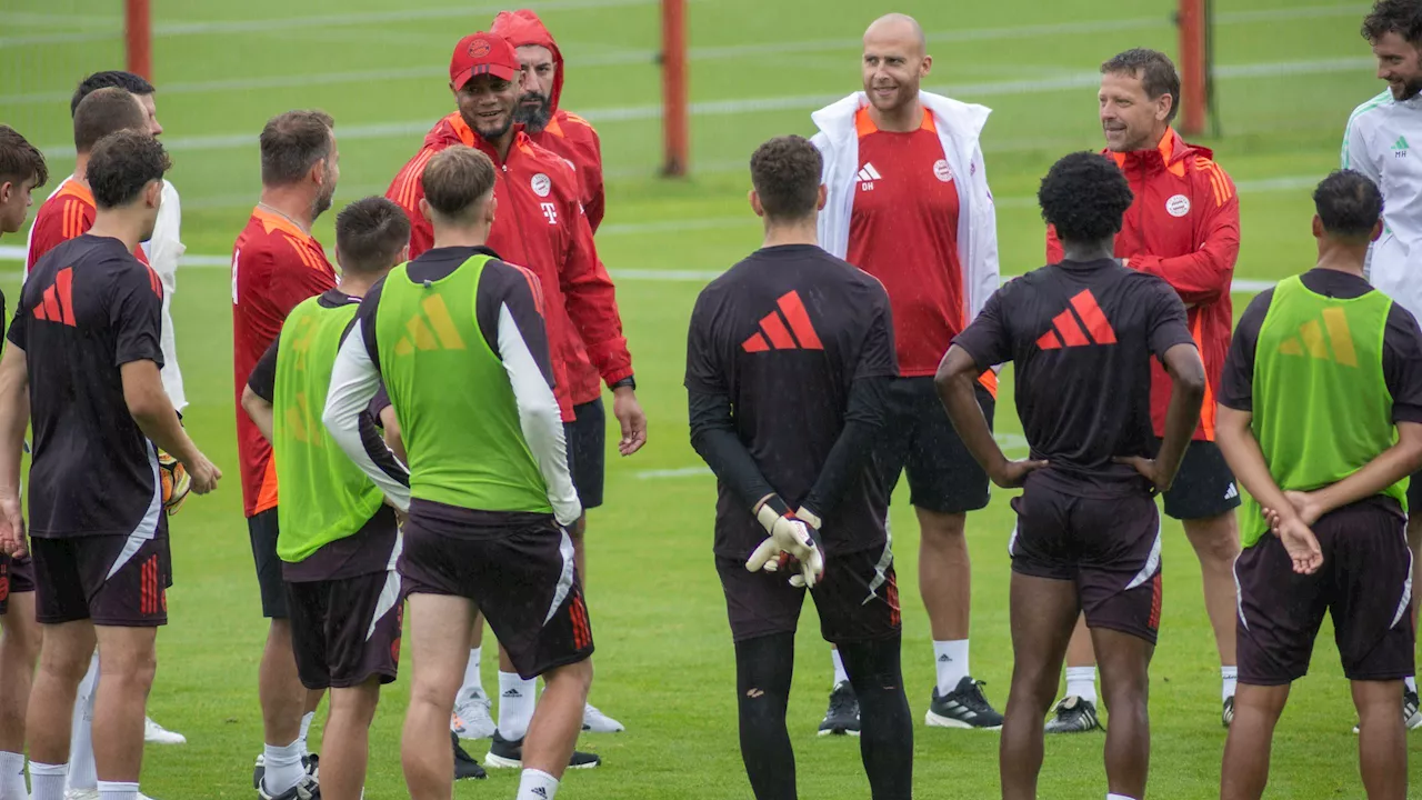  Neu-Trainer Vincent Kompany packt's an: Trainingsauftakt in München mit vielen Fragezeichen