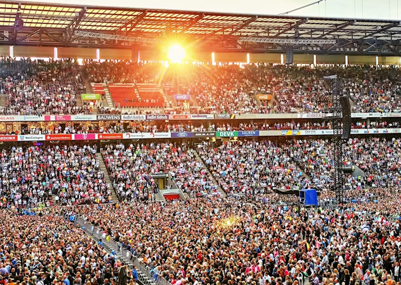 Köln: Diese Top-Stars traten bereits im Rhein-Energie-Stadion auf