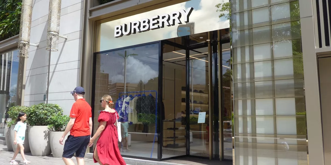 Burberry verliert Umsatz, Aktie deutlich im Minus