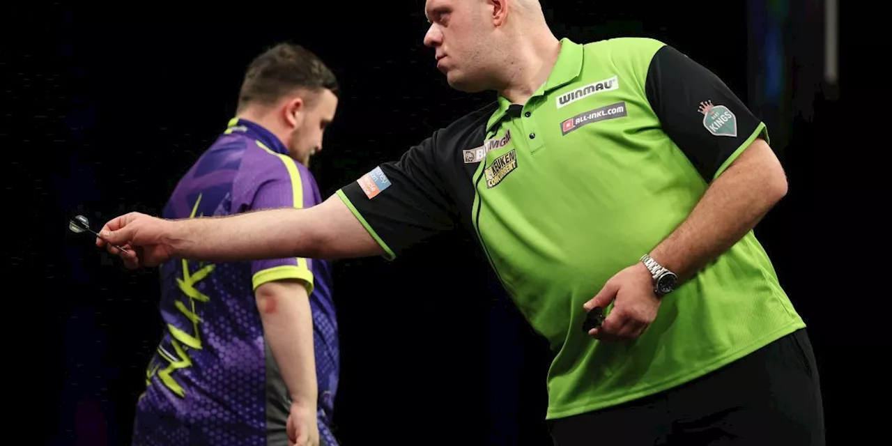 Spielplan Montagabend beim World Matchplay 2024 mit Knaller-Duell zwischen Michael van Gerwen und Luke Littler