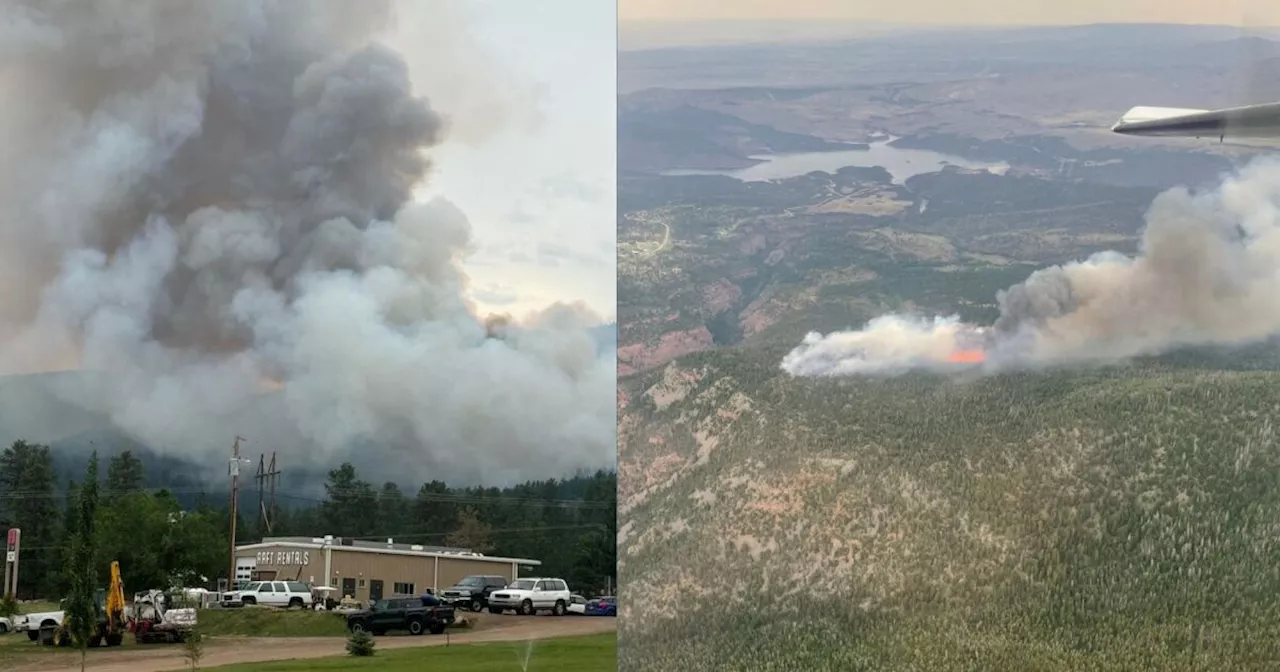 Wildfire near Flaming Gorge remains 'dynamic,' grows to 700 acres