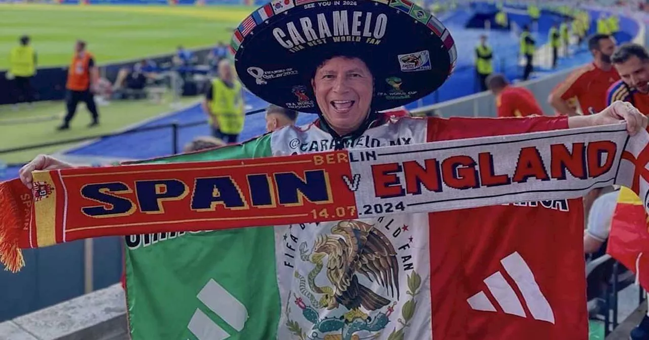 Piden cárcel para Caramelo en redes por alterar bandera mexicana en Final de Euro 2024