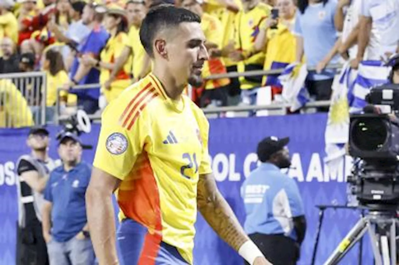 Daniel Muñoz vio la final de Copa América junto a Maluma y Ryan Castro