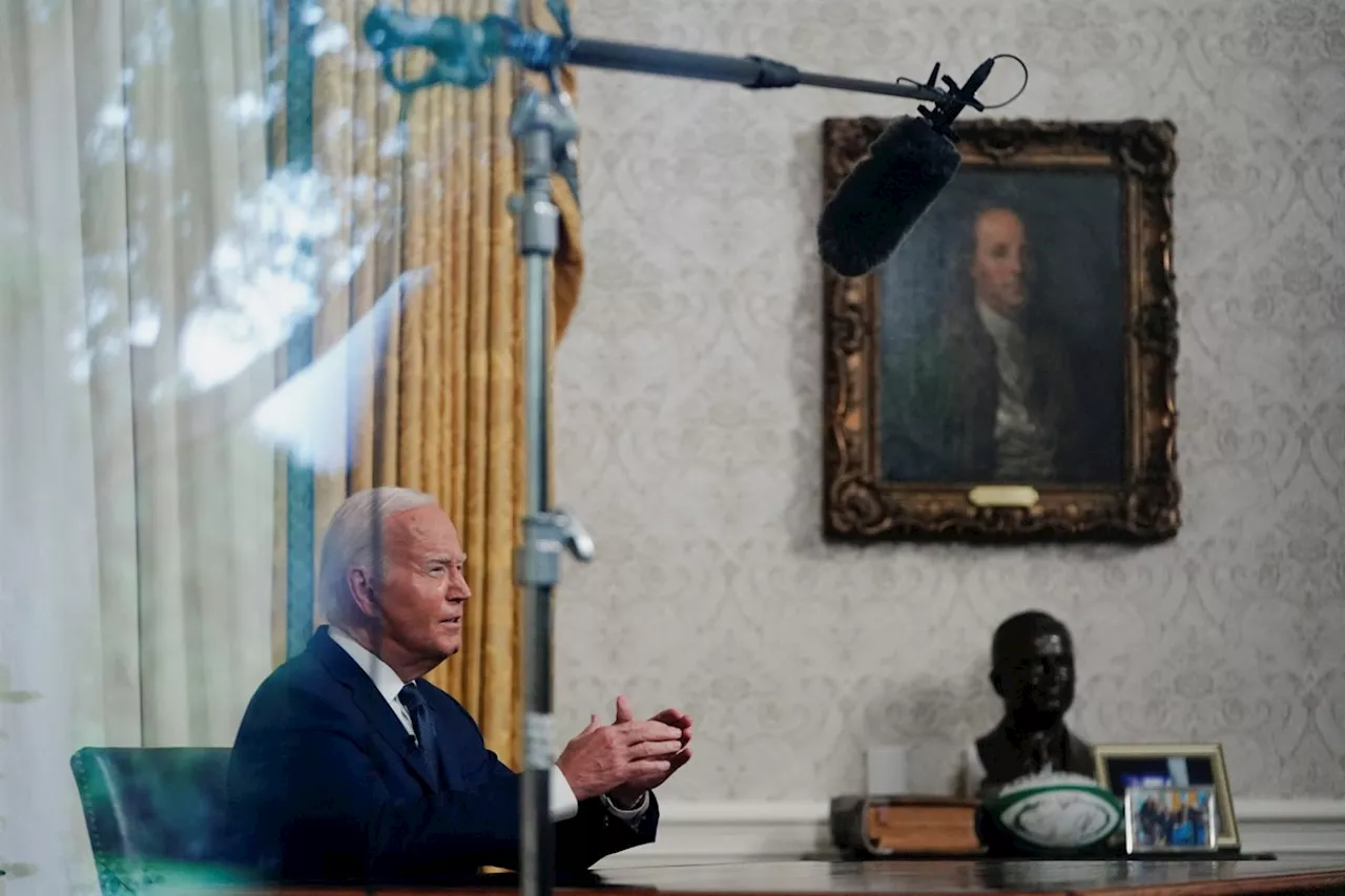 'Política nunca deve ser um campo de morte', diz Biden em pronunciamento no Salão Oval