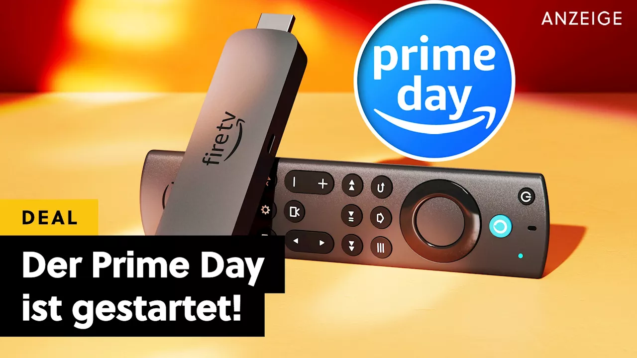 Der Amazon Prime Day ist gestartet: Amazon Fire TV Stick 4K Max zum halben Preis