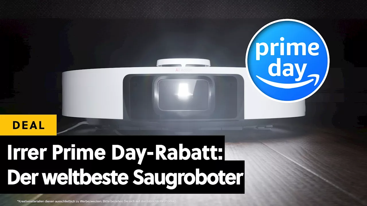 Der beste Saugroboter, den ihr bei Amazon kaufen könnt, ist jetzt am Prime Day unfassbar günstig!