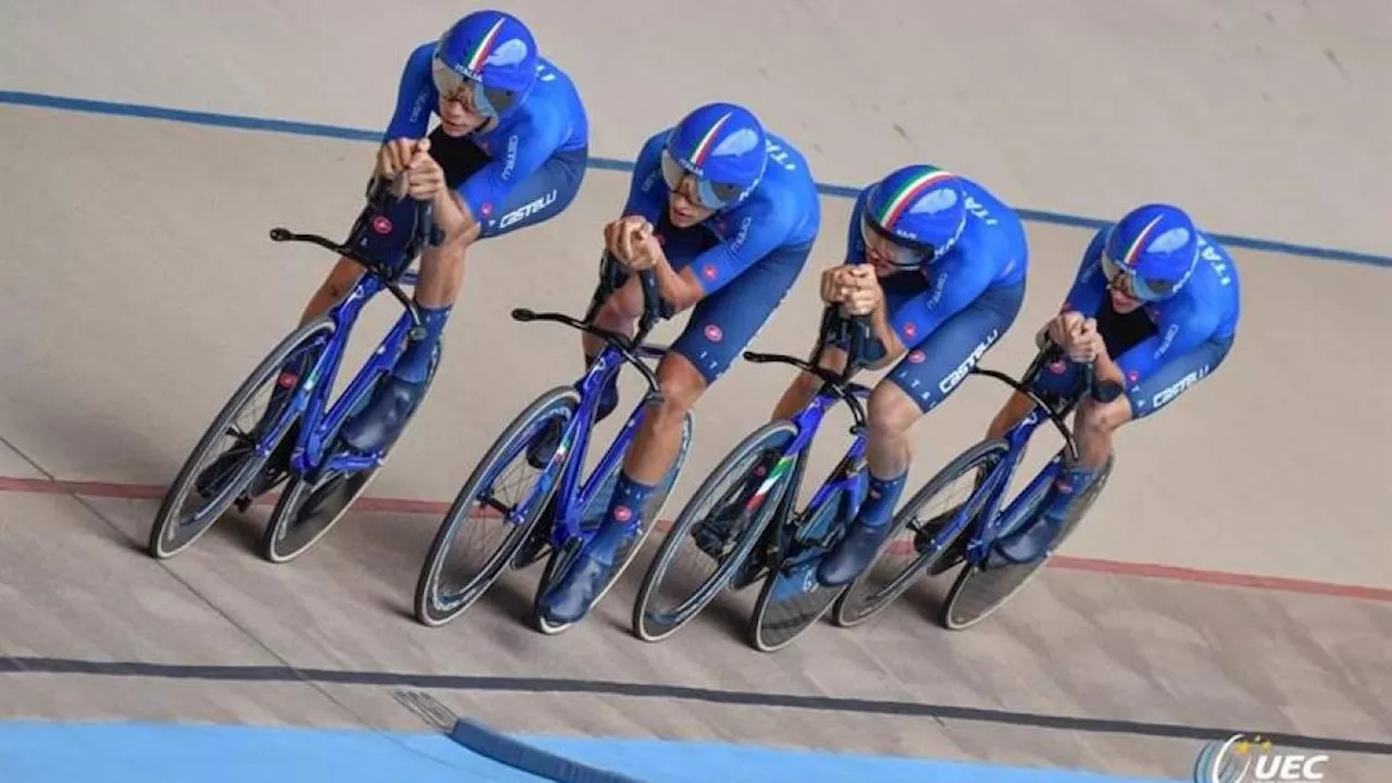 Europei su pista Juniores e U23: Italia terza con sette ori e 20 medaglie totali