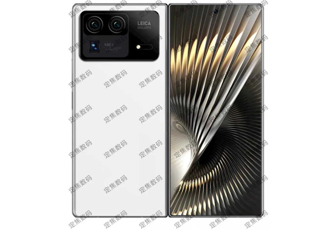 Xiaomi Mix Fold 4 new render suggests slightly different camera specification and layout than previously expected