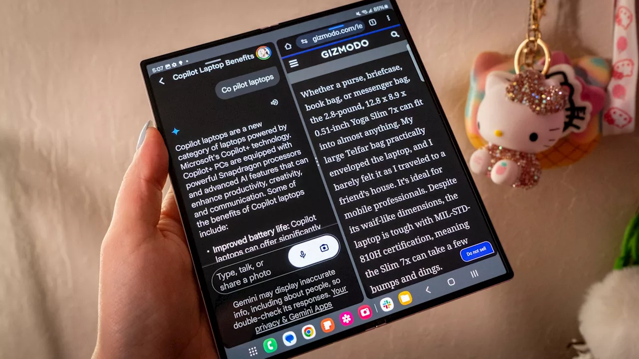 Samsung Galaxy Z Fold 6 Has Galaxy AI, but What Exactly Does It Do?