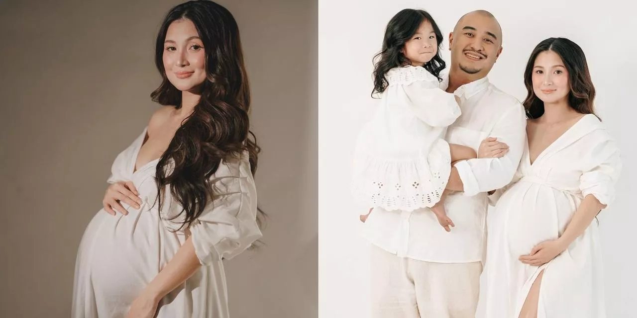 Sheena Halili is a glowing momma in maternity shoot