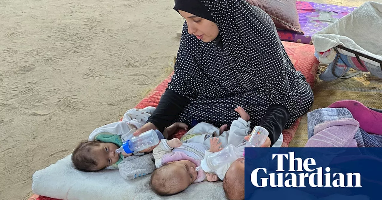 Living in a tent with premature triplets: how fear and anxiety haunt Gaza’s new mothers