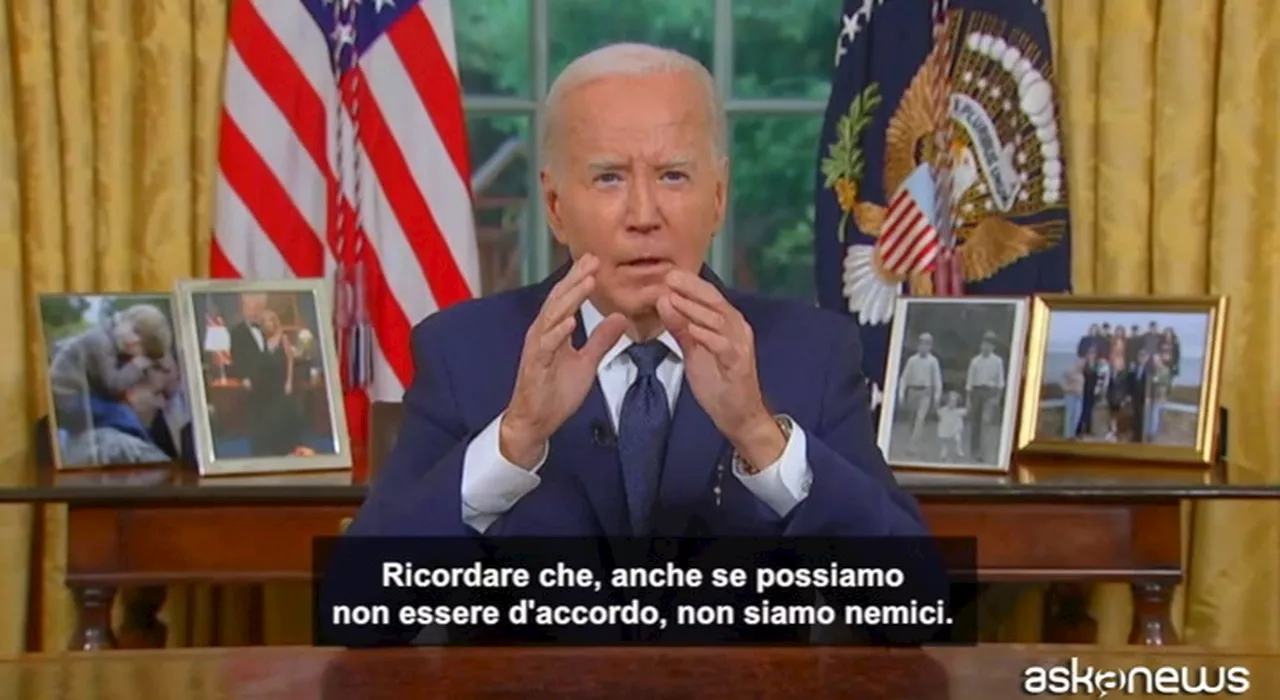 Attentato Trump, l'appello di Biden: «Abbassare i toni, fare tutti un passo indietro»