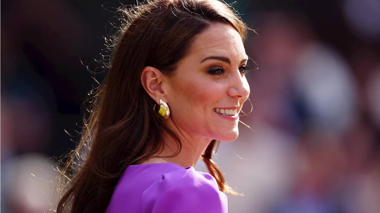 El significado del 'triángulo' que se vio en la cara de Kate Middleton en Wimbledon