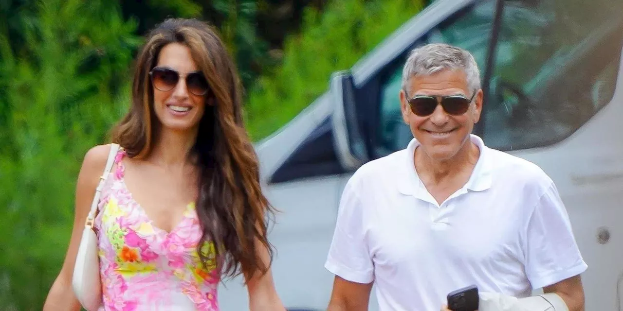 Amal Clooney’s Optical Illusion Shoe Is a Nonnegotiable for Summer