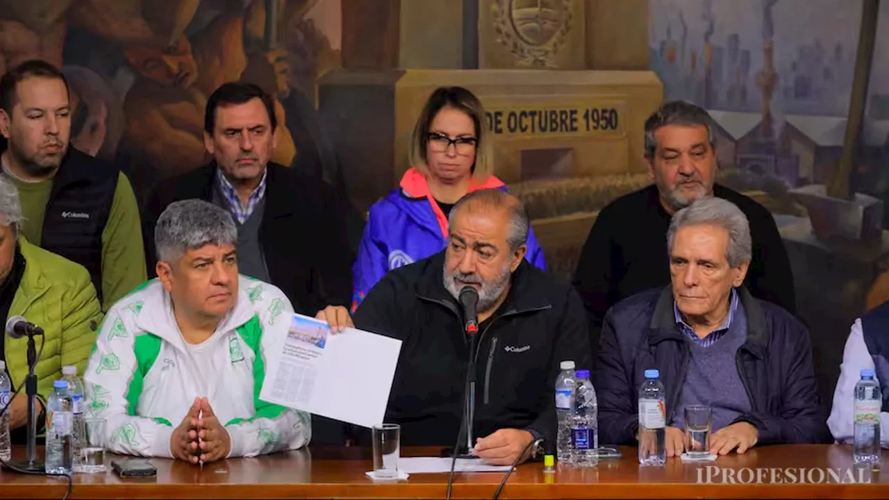 Reforma laboral y previsional: el Gobierno convocó a la CGT