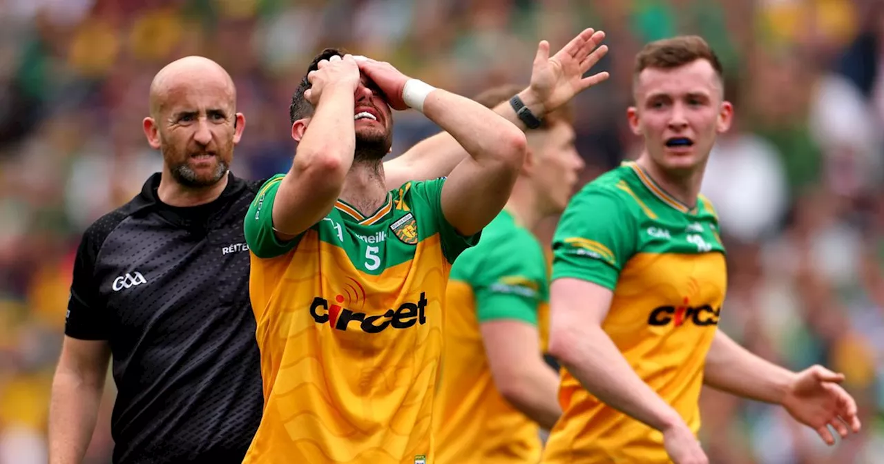 Jim McGuinness unhappy with referee decisions but says Donegal blew Sam chance