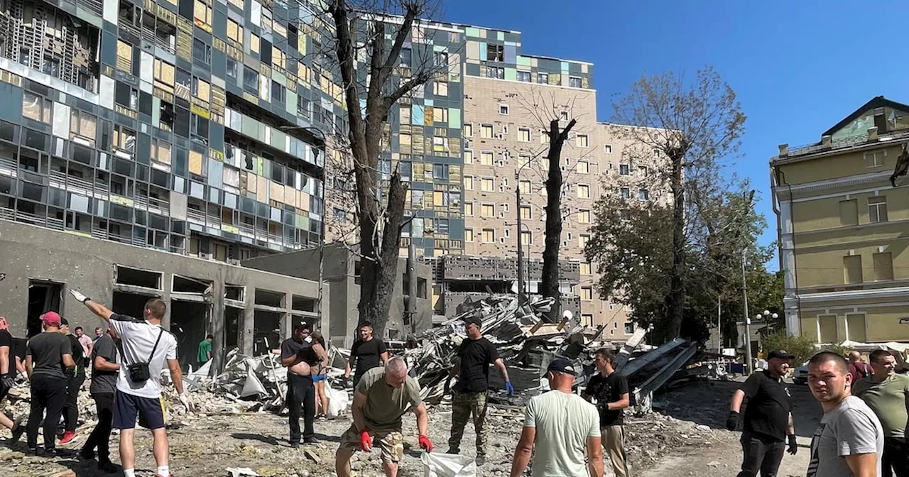 ‘Who will do it if not us?’ Kyiv hospital keeps working and plans renewal after deadly missile strike